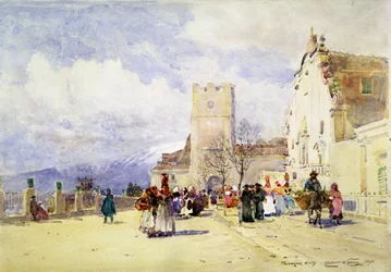 Taormina, Sizilien, 1896